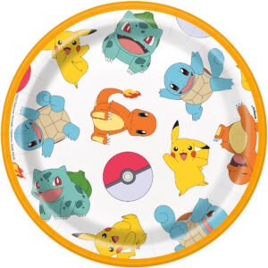 8 Pokemon 7" Plate