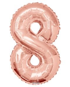 34" Rose Gold #8
