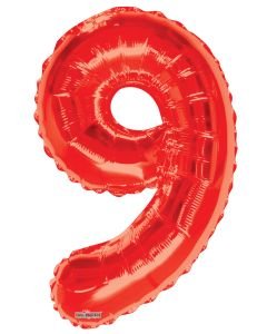 34" Red #9