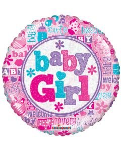 18" Baby Girl Holo