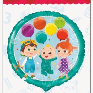 18" COCOMELON FOIL BALLOON-PKG