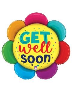 27" Get Well Colorful Flower