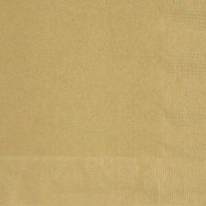 100ct Gold Lunch Napkins