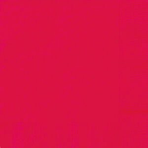 100ct Red Lunch Napkins