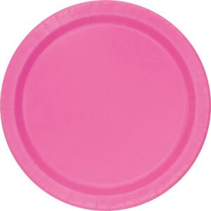 50ct 10" Pink Paper Plates