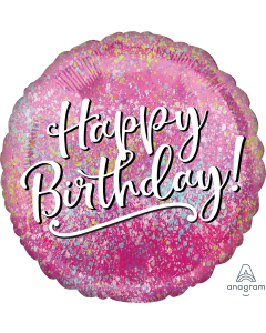 18" Fabulous Pink Birthday