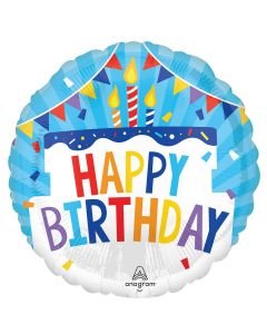 18" Big Birthday Cake Pkg