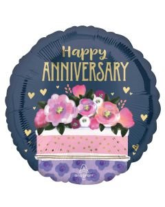 18" Anniversary Cake  Pkg