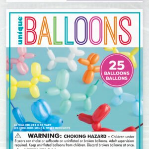 25ct Twist&shape Balloons