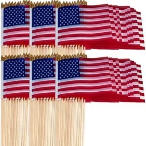 3pc 12x7" US Flags