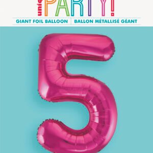 34" PKG PINK FOIL BLLN-5