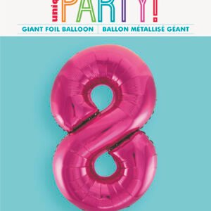 34" PKG PINK FOIL BLLN-8