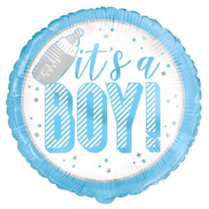 18"BULK BLUE IT'S A BOY FL BLN