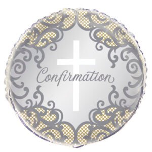 18" BLK FNCY GD CRS CFM FL BLN