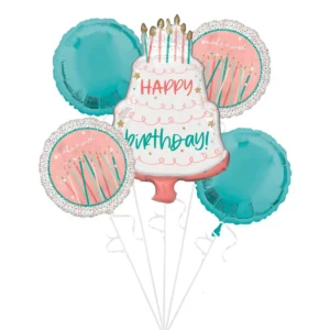 5pc Happy Bday Celebration Bqt