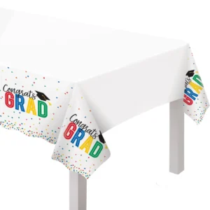 Grad Cap Table Cover Clear