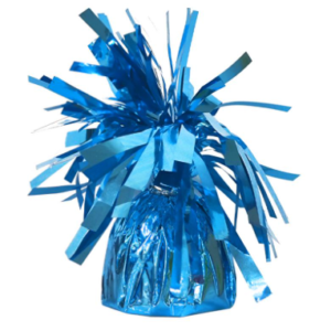 FOIL BALLOON WGHT - L. BLUE