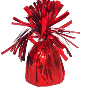 FOIL BALLOON WGHT - RED