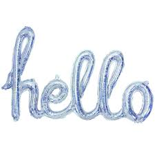 Hello Silver Air Deco