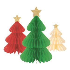 3 HNYCMB TREE DCR /DIECUT STR