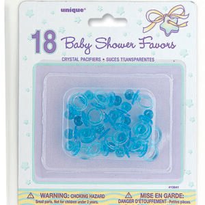 18 PACIFIER 1'' PINK CRYSTL FA