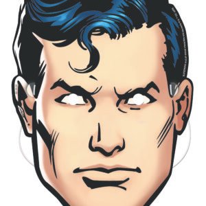 8 SUPERMAN PAPER MASKS