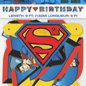 SUPERMAN LARGE JOINTED BANNER