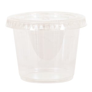20 CONDMNT CUPS W/LDS 5.5OZ(PZ