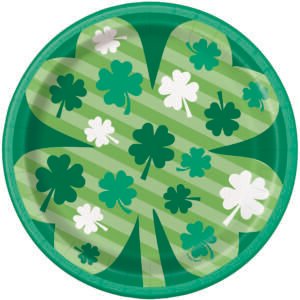 7" Lucky Clover Plates