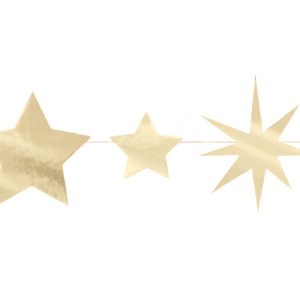 GLD FL STAR/STARBURST GRLND