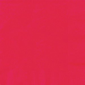 20 RUBY RED LUNCH NAPKINS