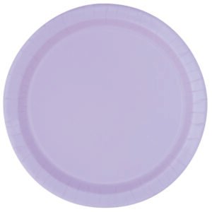 20 LAVENDER 7'' PLATES