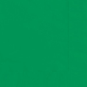20 EMERALD GREEN LUNCH NAPKINS