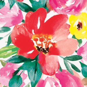 24 BRUSHED FLORAL GST NAP-PZ