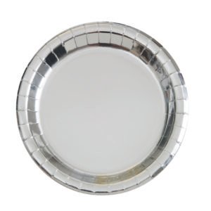 8 SILVER 7" PLT-FB