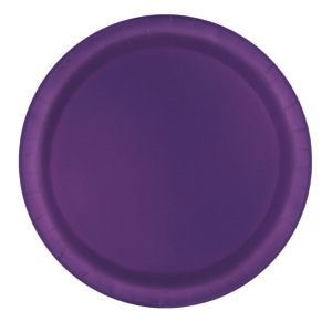 16 DEEP PURPLE 9" PLATES