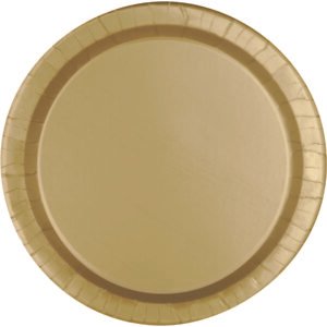 20 GOLD 9" PLT