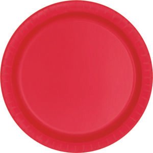 20 RUBY RED 9" PLT