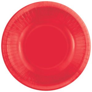 20 Ct Red Bowl