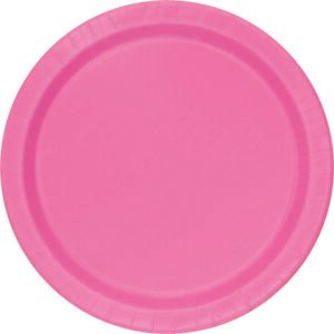 20 HOT PINK 9" PLT