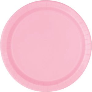 20 LOVELY PINK 9" PLT