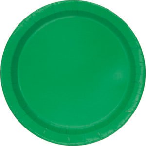 20 EMERALD GREEN 9" PLT