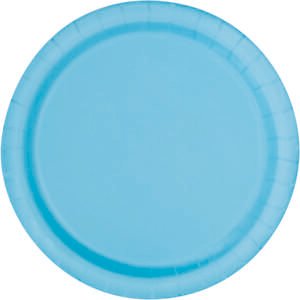 20 POWDER BLUE 9" PLT