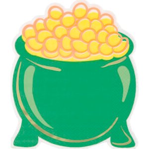 16ct Pot Of Gold Lunch Napk