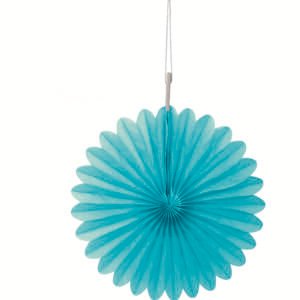 3 DECOR FAN 6" TRRFC TEAL