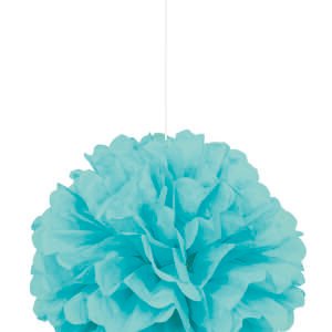 3 PUFF TSSU DEC 9" TRRFC TEAL