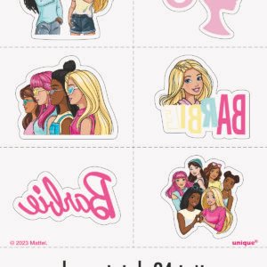 24 BARBIE TATTOOS
