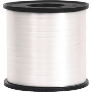 White Curling Ribbon 500 Yrd