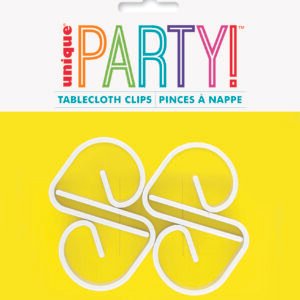 4 TABLECLOTH CLIPS