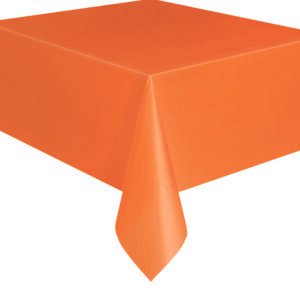 PUMPKN ORANGE TBLCVR 54X108 IN
